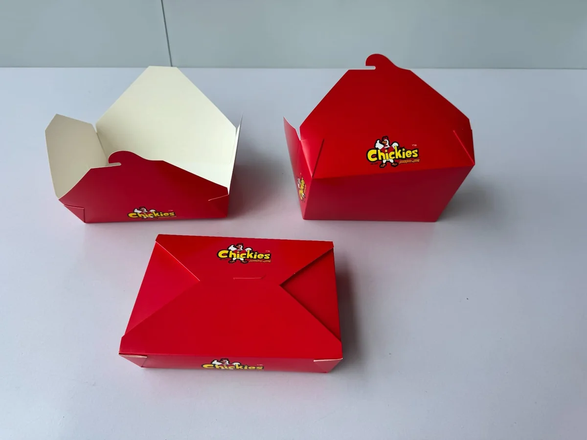 Chickies custom printed boxes