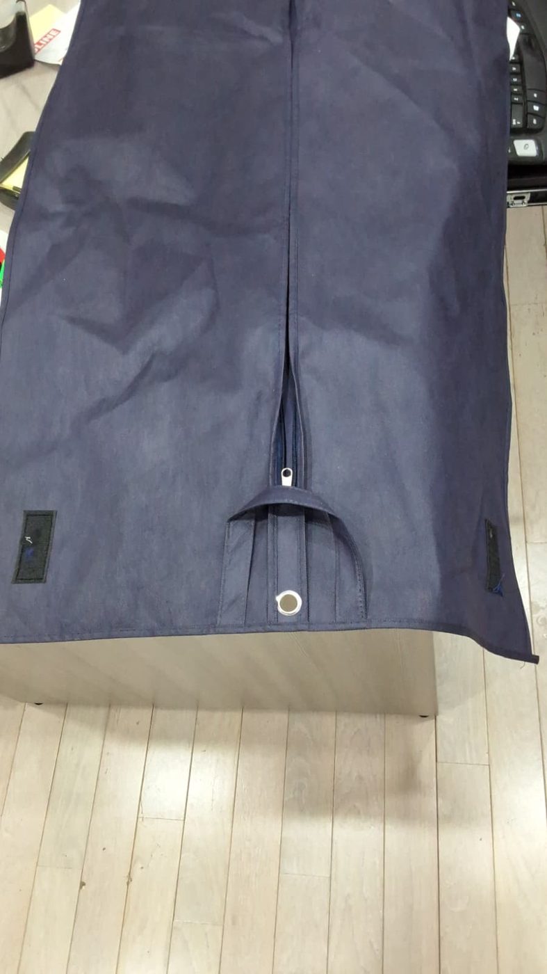 Custom printed garment bag by Pack Plus Printing