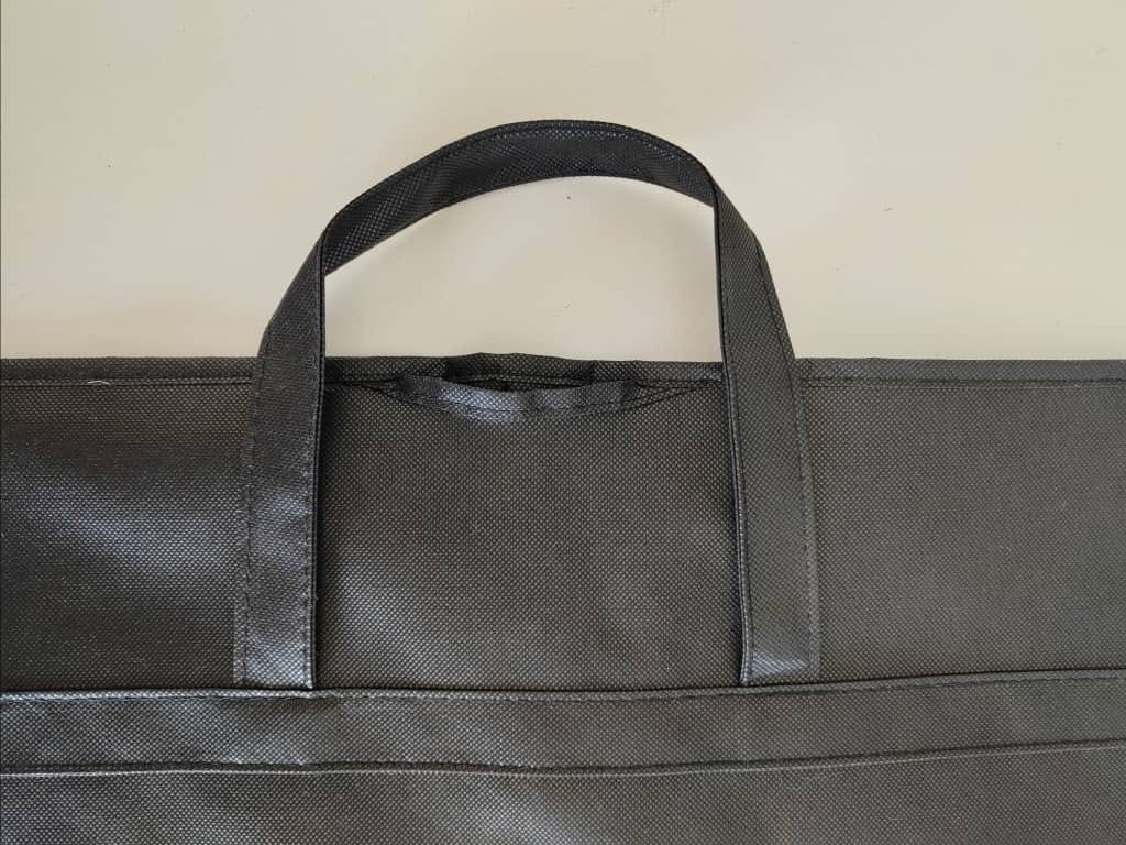 Custom printed garment bag by Pack Plus Printing