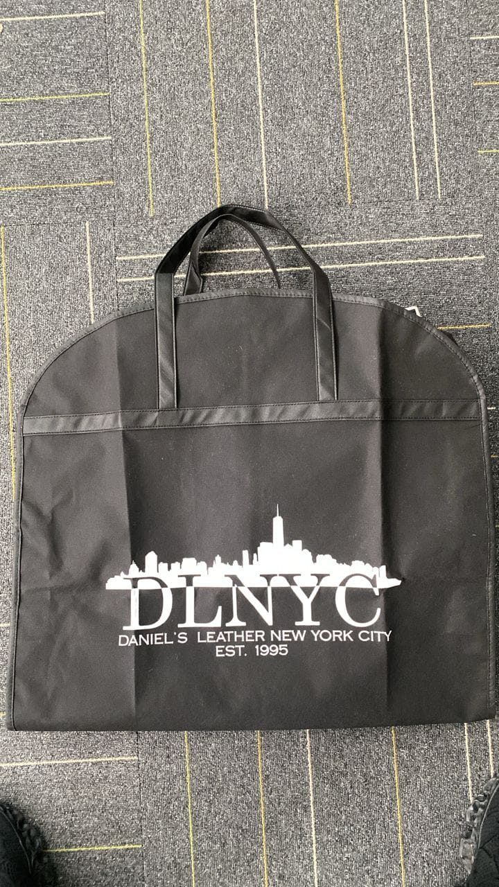 Custom printed garment bag by Pack Plus Printing