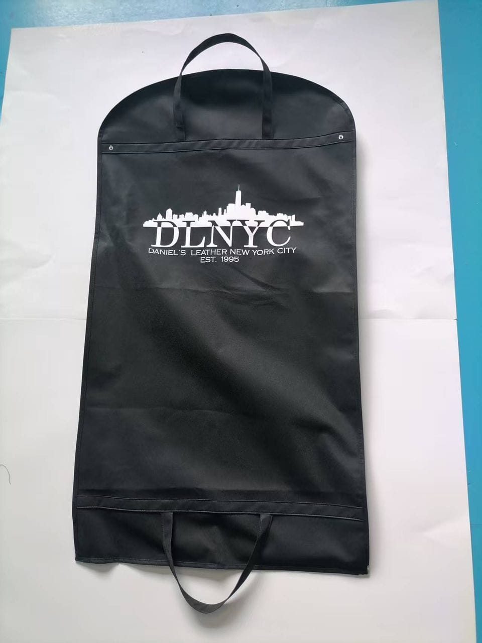 Custom printed garment bag by Pack Plus Printing