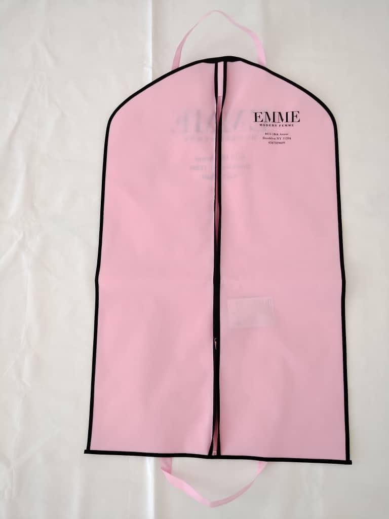 Custom printed garment bag by Pack Plus Printing
