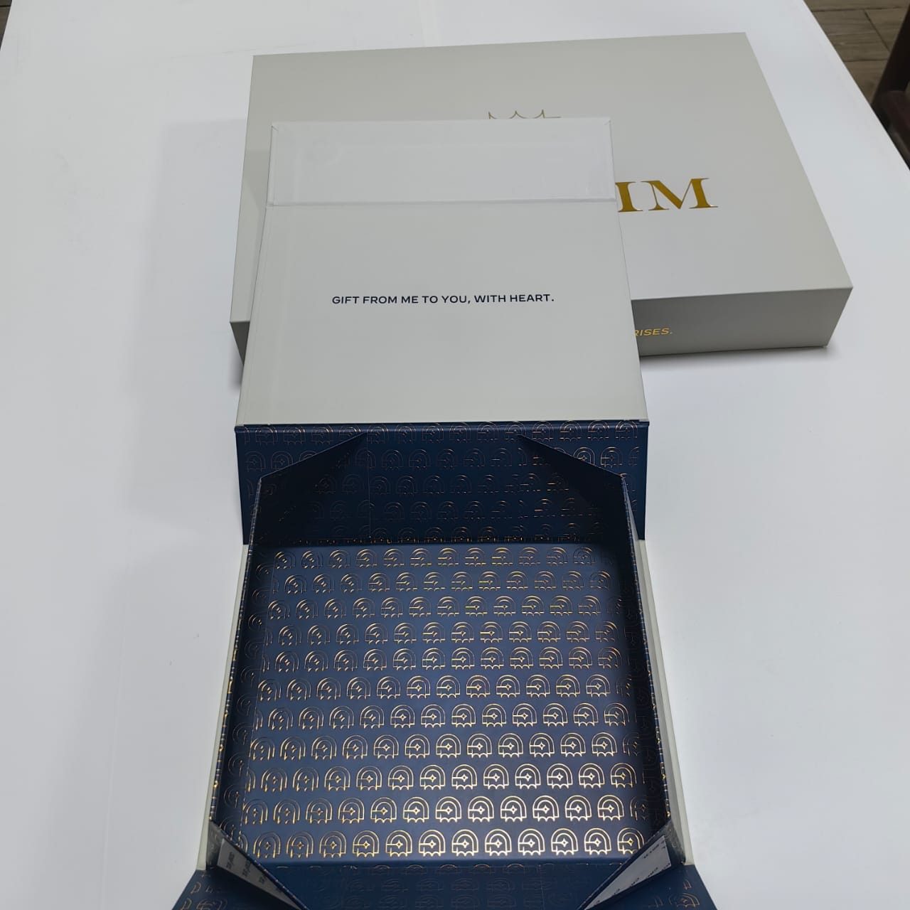 Custom printed gift box, pillow box, label or tissue by Pack Plus Printing