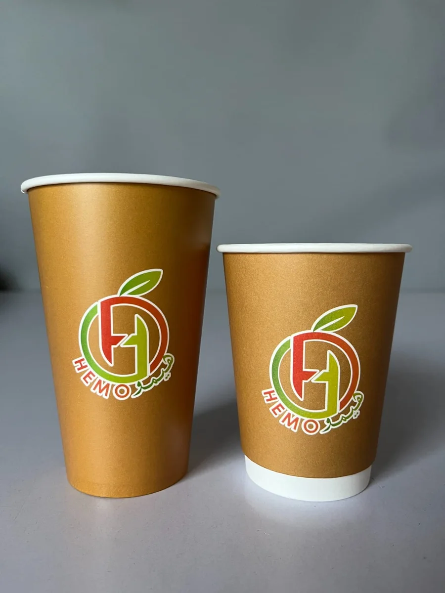 Custom printed coffee cups