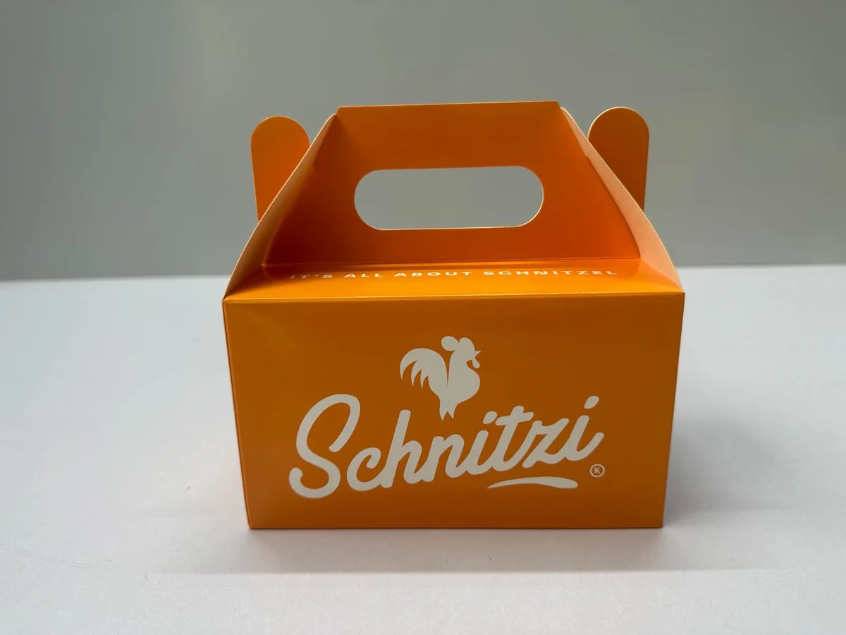 Schnitzi custom printed food box